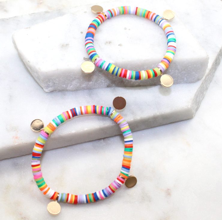 A photo of the Colorful Stretch Bracelet Set product