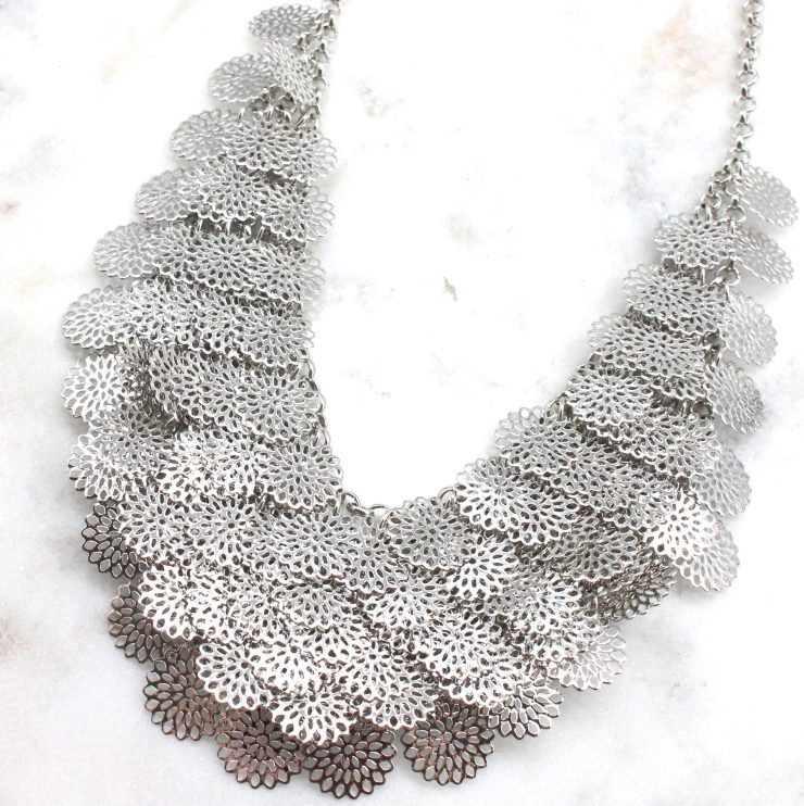 A photo of the Cutout Coins Necklace product