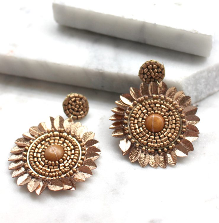 A photo of the Endless Sun Earrings product