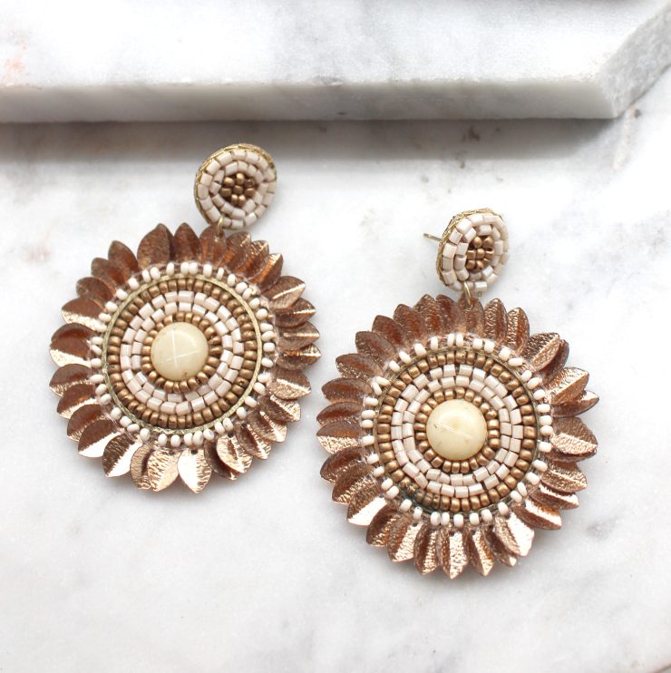 A photo of the Endless Sun Earrings product