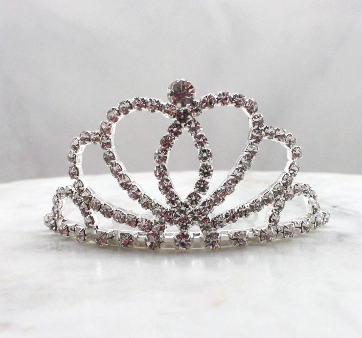 A photo of the Isabella Mini Tiara product