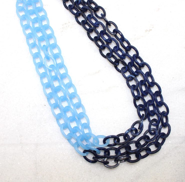 A photo of the Layered Link Necklace product