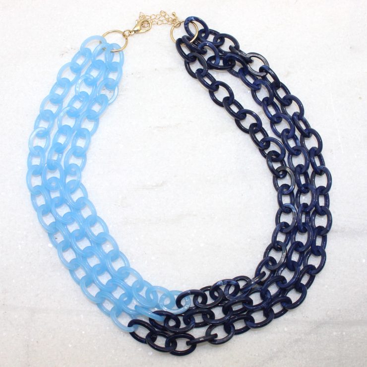 A photo of the Layered Link Necklace product