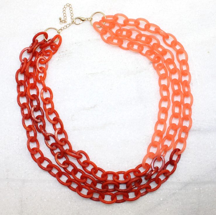 A photo of the Layered Link Necklace product