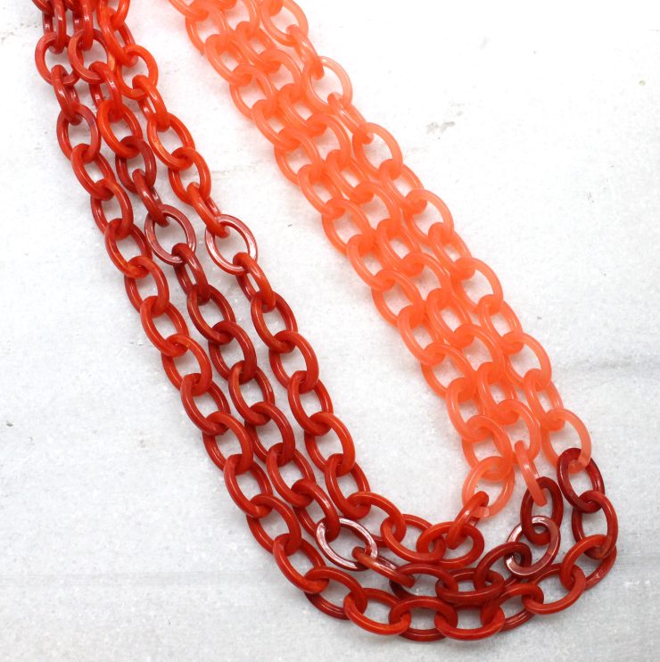 A photo of the Layered Link Necklace product