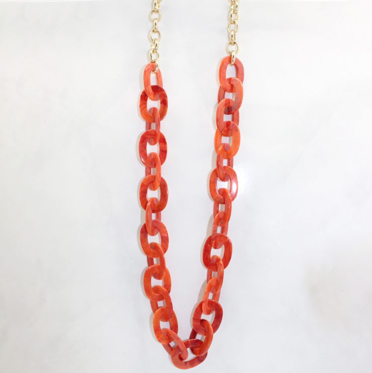 A photo of the Long Link Necklace product