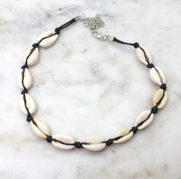 A photo of the Perfect Cowrie Choker Necklace product