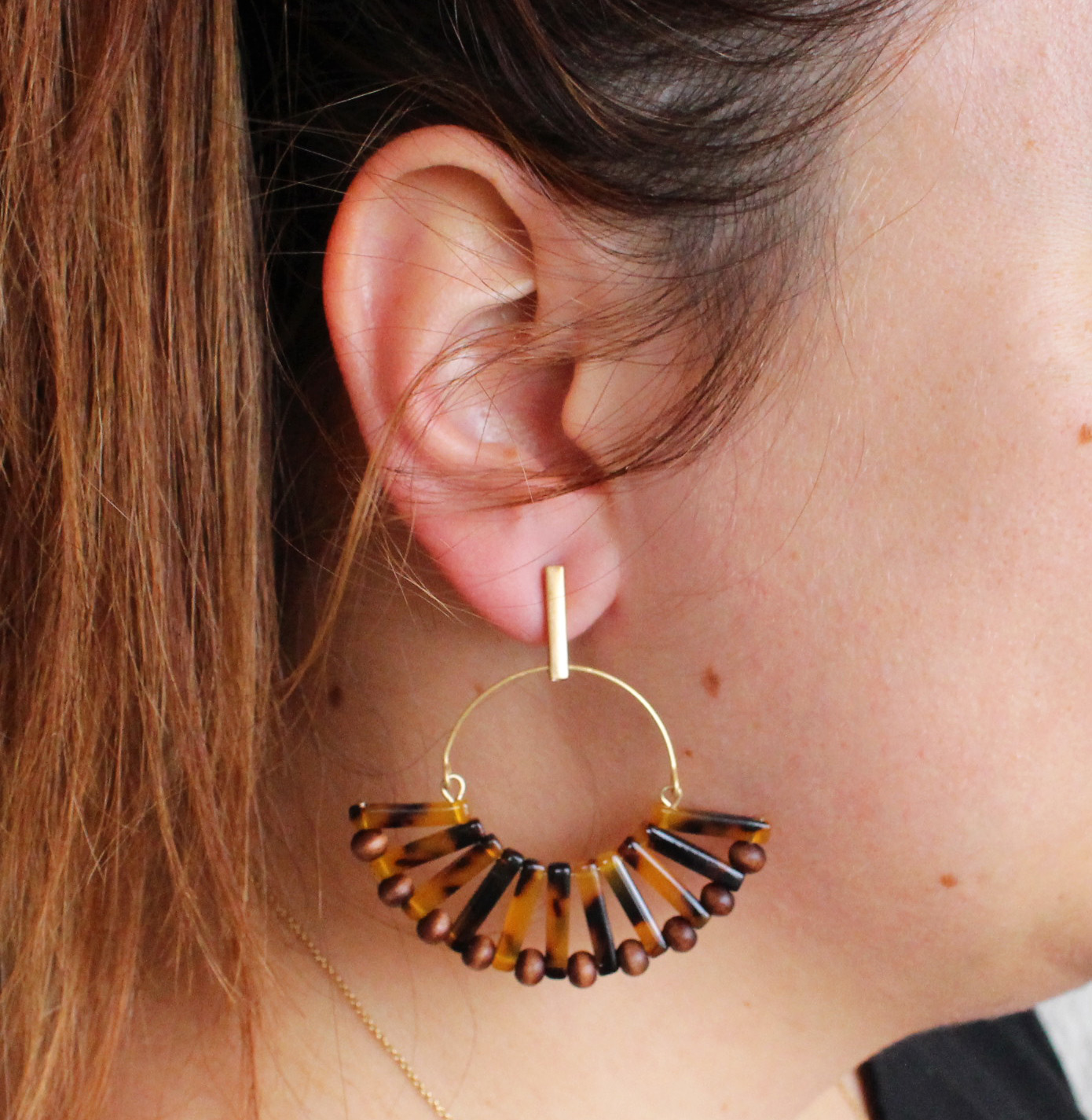 accessorize tortoiseshell earrings