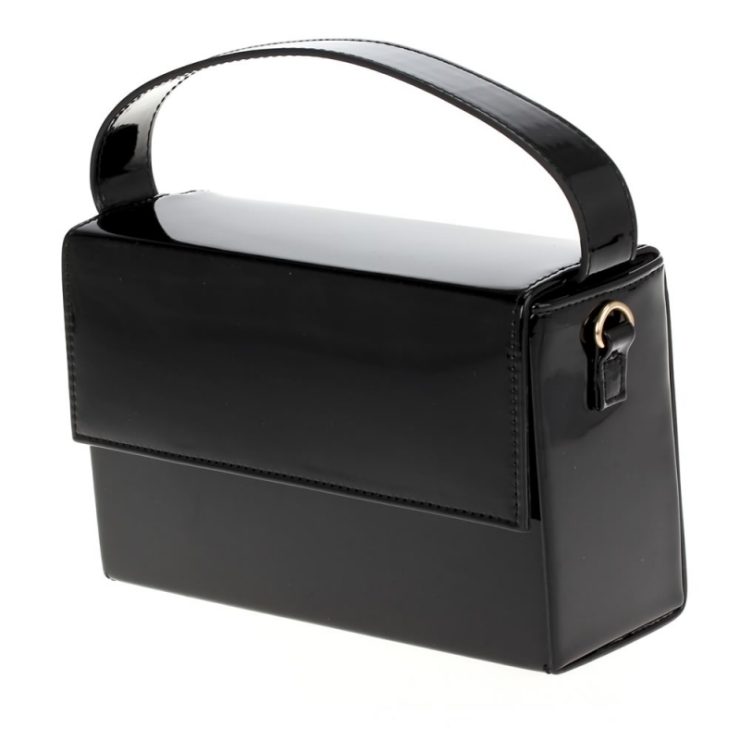 A photo of the Amelia Hand Bag in Black product