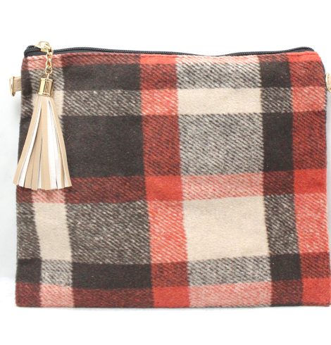 A photo of the Autumn Buffalo Check Cross Body Purse product