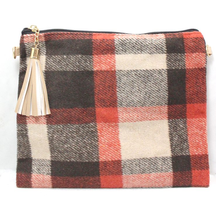 A photo of the Autumn Buffalo Check Cross Body Purse product