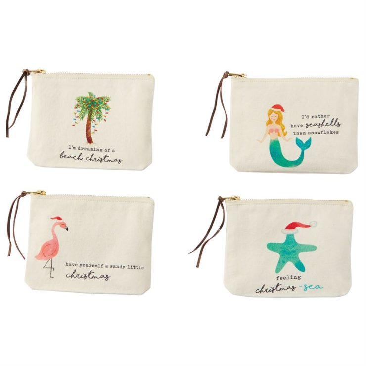 A photo of the Beach Christmas Pouches product