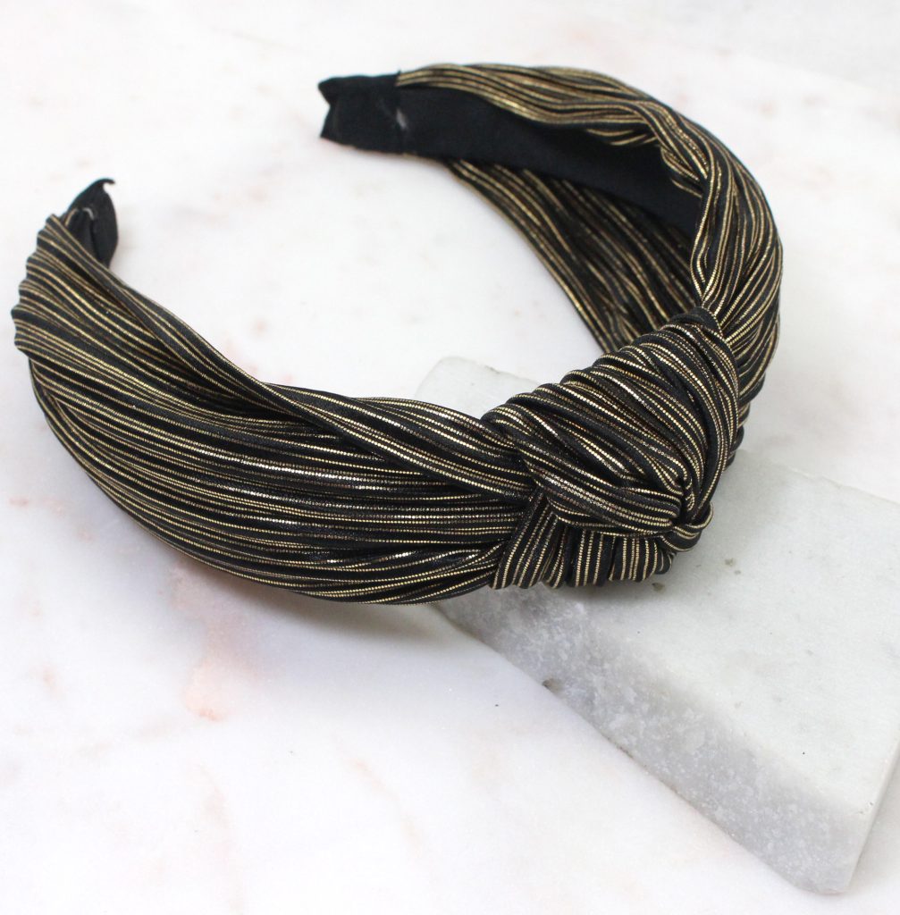 Black & Gold Headband main image 1
