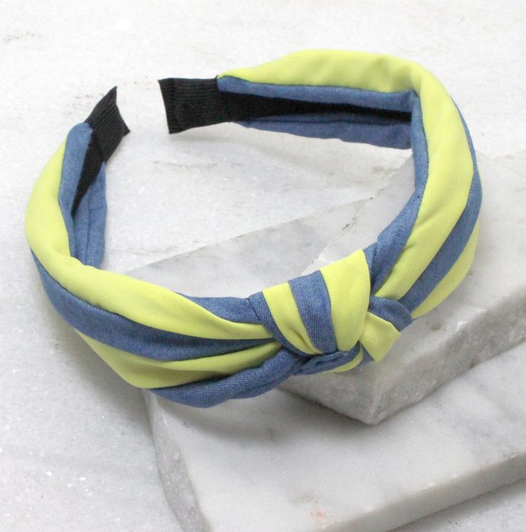A photo of the Blue Jean Girl Headband in Pink product