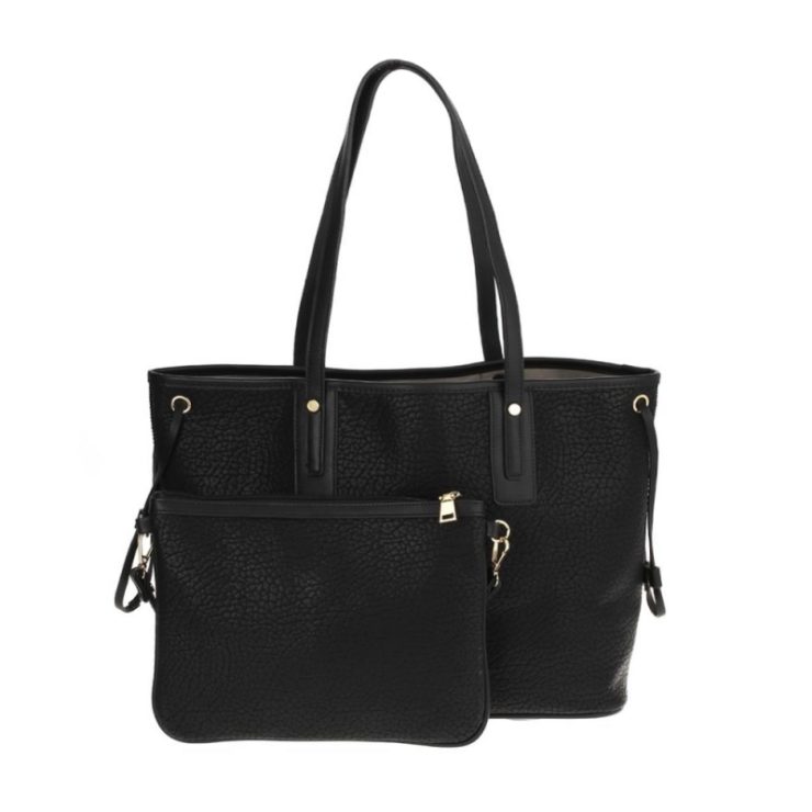 A photo of the Geri Shopper Tote in Black product