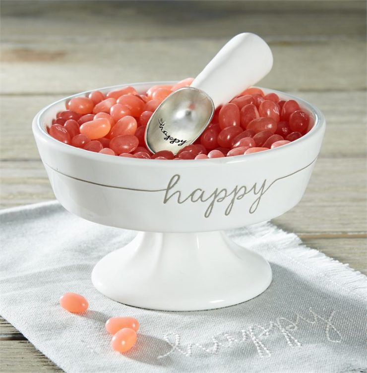 A photo of the Happy Ceramic Candy Dish Set product