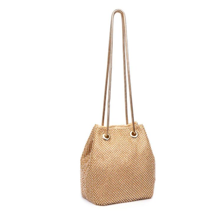 A photo of the Kiki Evening Bag In Gold product