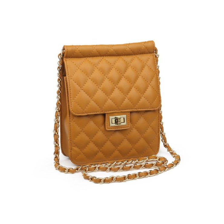 A photo of the Leia Cross Body In Mustard product