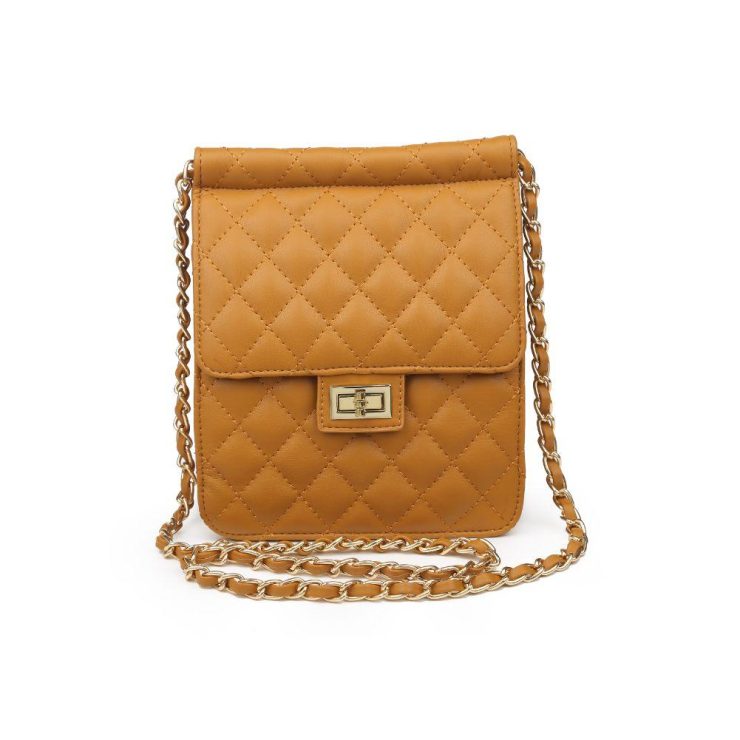 A photo of the Leia Cross Body In Mustard product