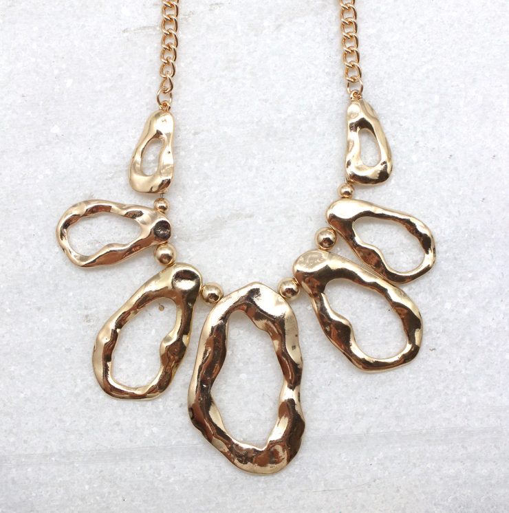 A photo of the Lillian Necklace in Three Tone product