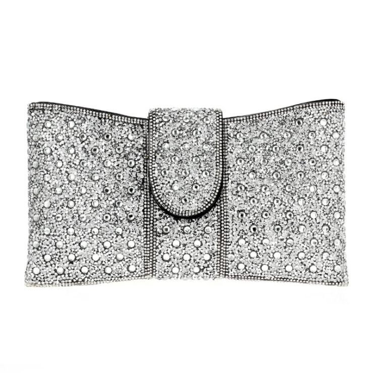 A photo of the Portia Clutch in Black product