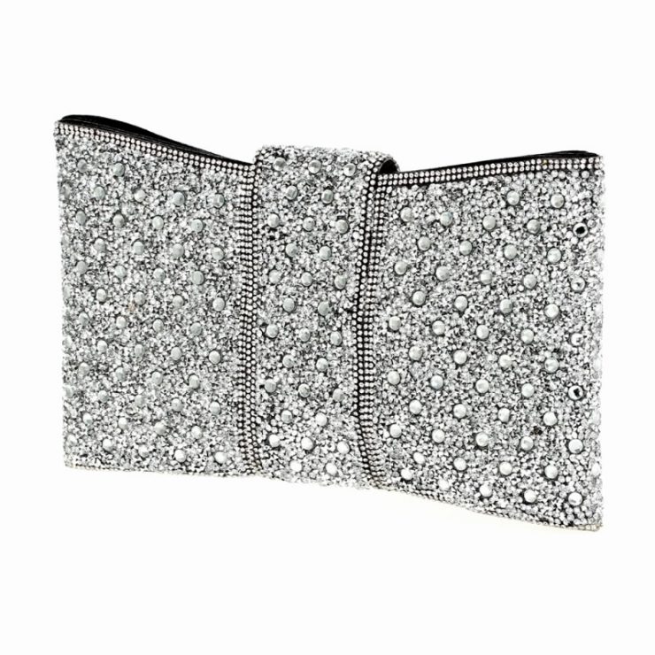 A photo of the Portia Clutch in Black product