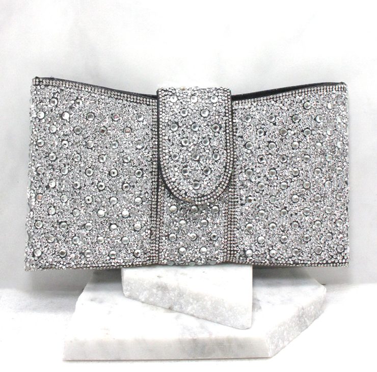 A photo of the Portia Clutch in Black product