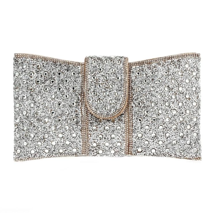 A photo of the Portia Clutch in Rose Gold product