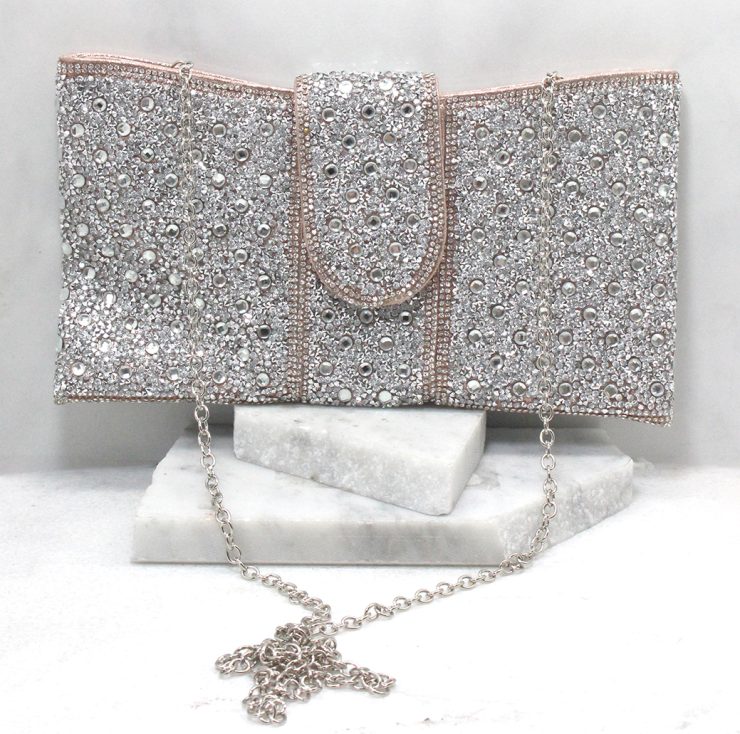 A photo of the Portia Clutch in Rose Gold product