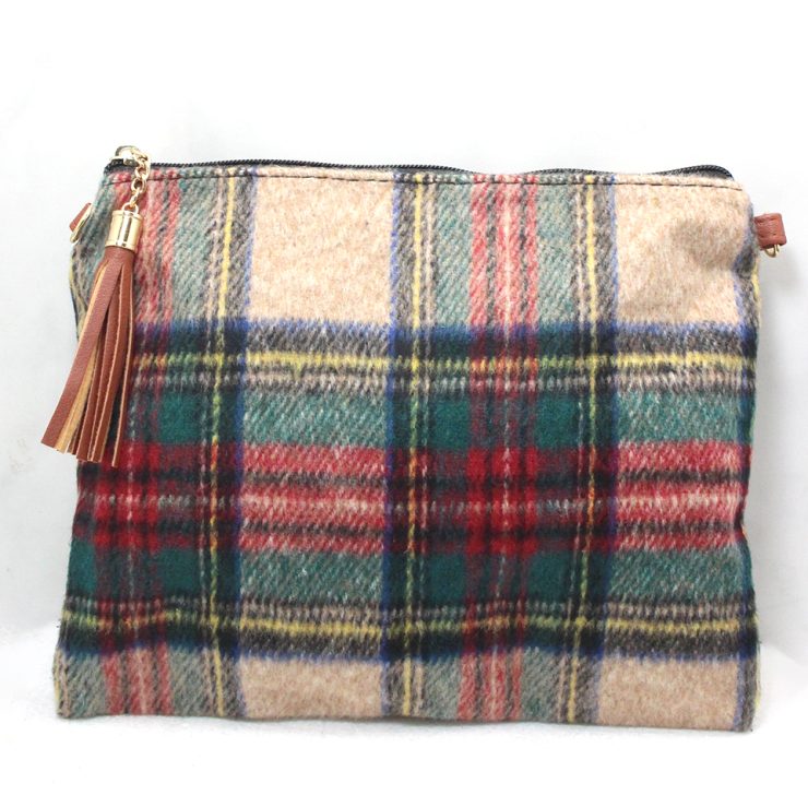 A photo of the Pretty Plaid Cross Body Purse product