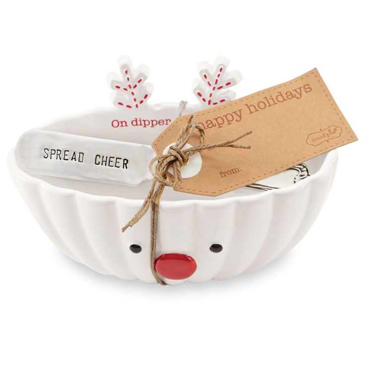 A photo of the Reindeer Dip Bowl Sets product