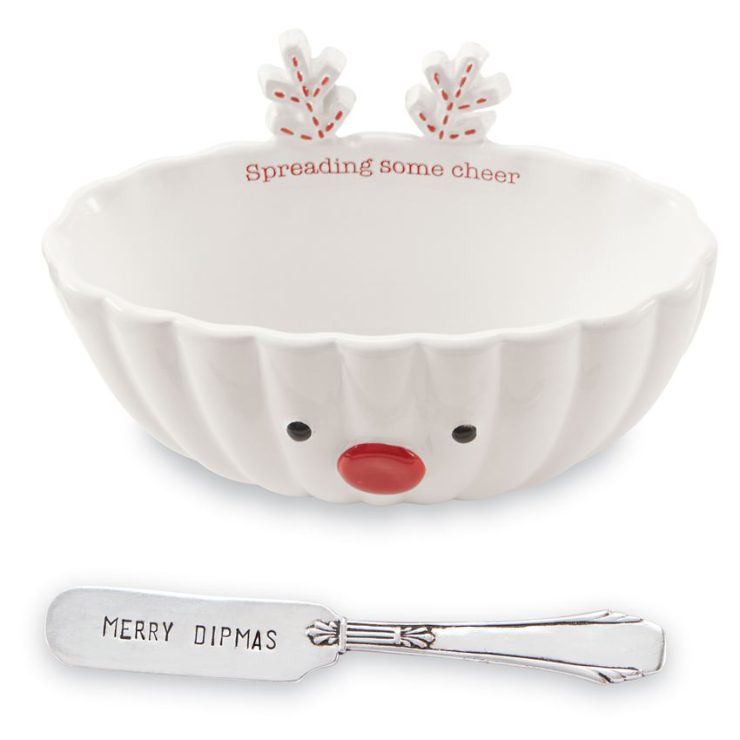 A photo of the Reindeer Dip Bowl Sets product