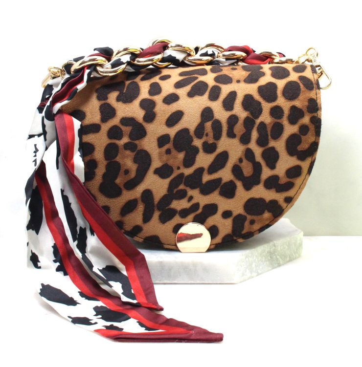 A photo of the The Luna Hand Bag in Leopard product
