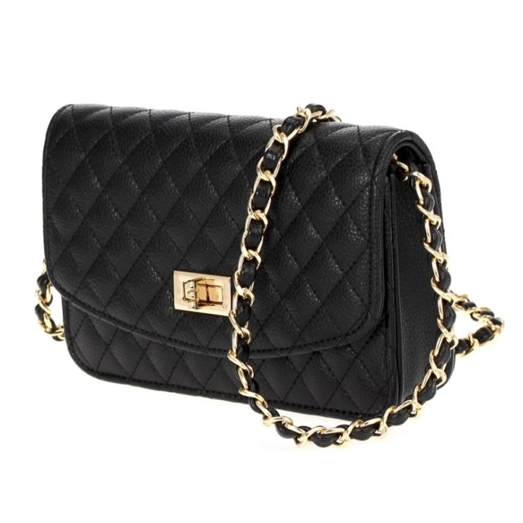 A photo of the Black Quilted Cross Body product