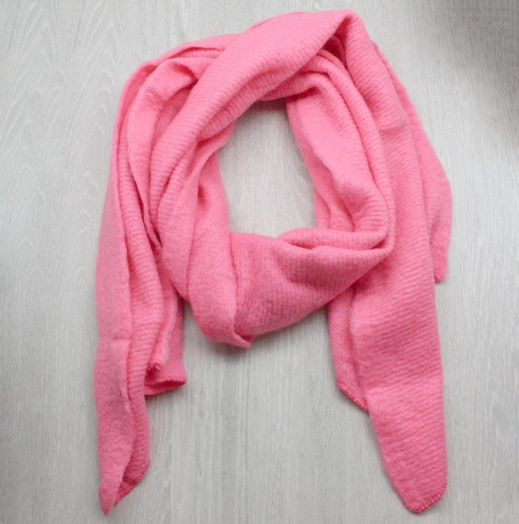 A photo of the Autumn Breeze Scarf in Fuchsia product