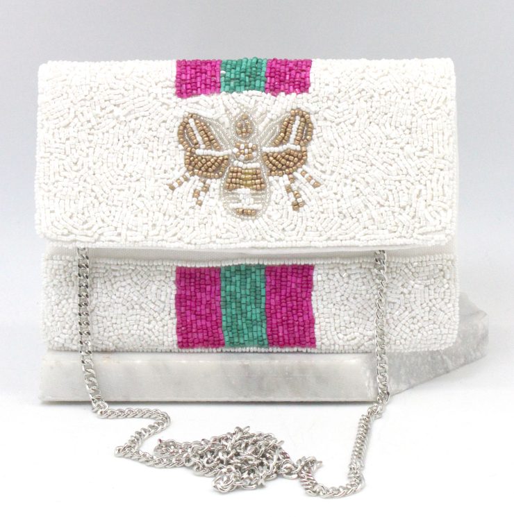 A photo of the Bee Beautiful Mini Clutch product