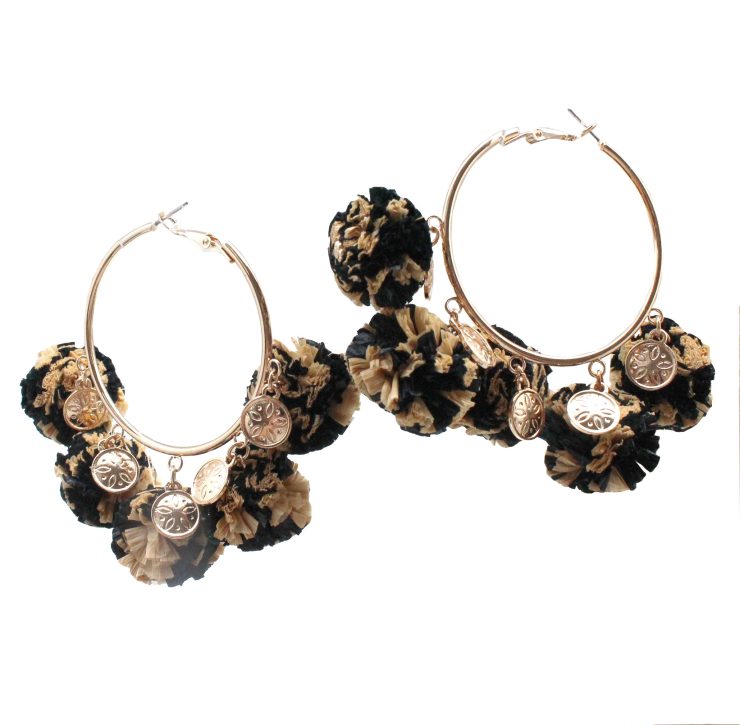 A photo of the Cheetah Puff Hoops product