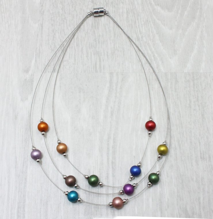 A photo of the Colorful Harmony Necklace product