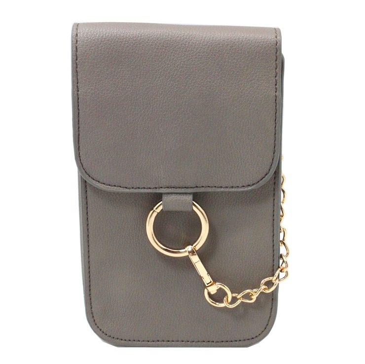 A photo of the Fenced in Purse in Grey product
