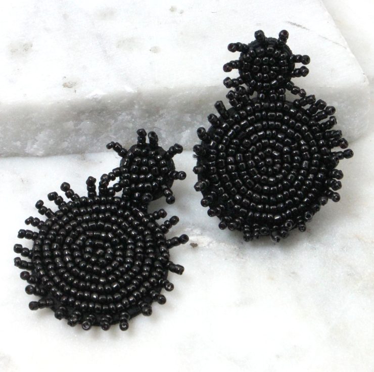 A photo of the Fiesta Fiesta Earrings in Black product