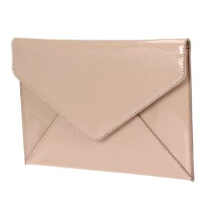 Find the Words Clutch in Nude - Best of Everything | Online Shopping