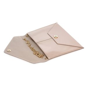 Find the Words Clutch in Nude - Best of Everything | Online Shopping