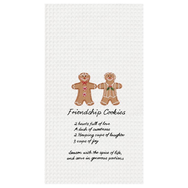 A photo of the Friendship Cookies Towel product