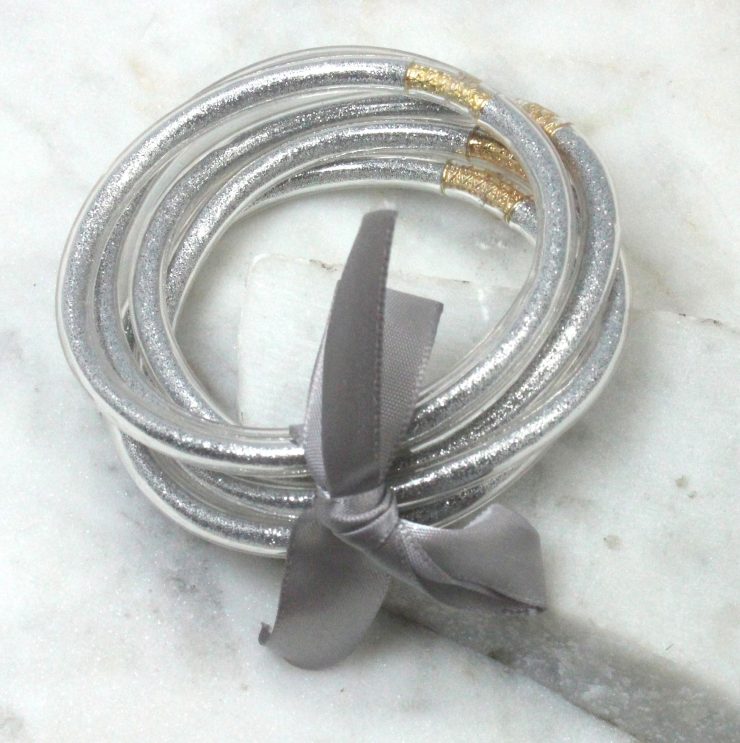 A photo of the Zen Bracelets in Silver product