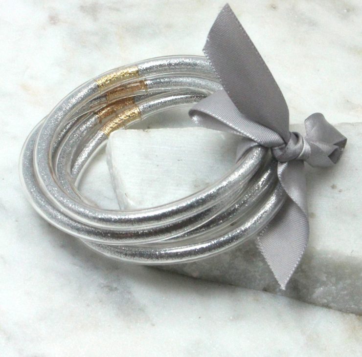 A photo of the Zen Bracelets in Silver product