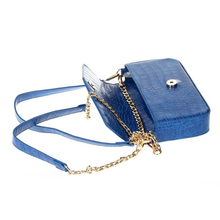 A photo of the Heart of It All Bag in Blue product