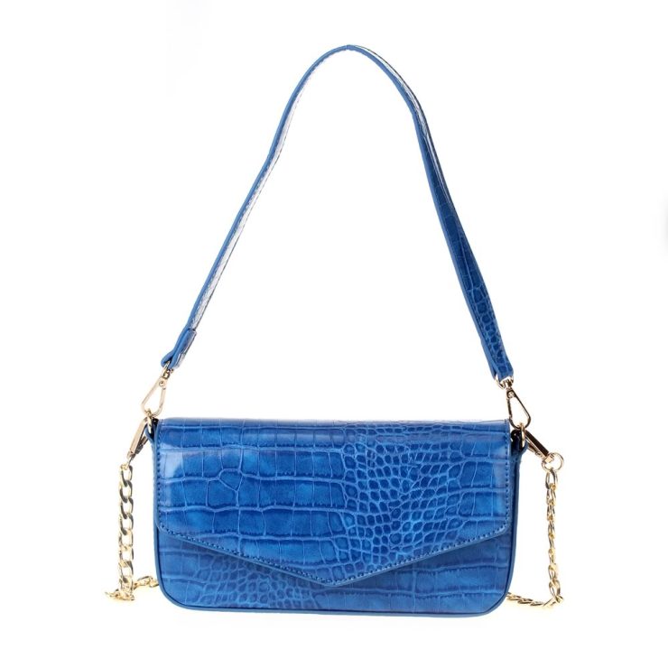 A photo of the Heart of It All Bag in Blue product