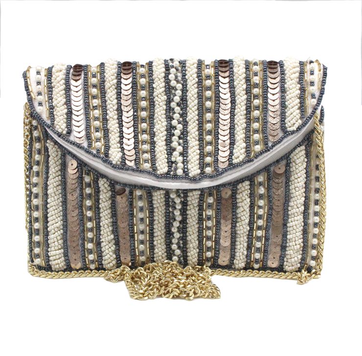 A photo of the Mini Pearl Beaded Bag product