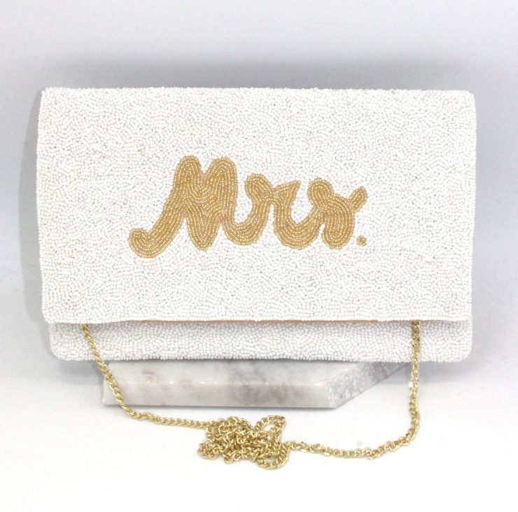 A photo of the Beaded Mrs Clutch product