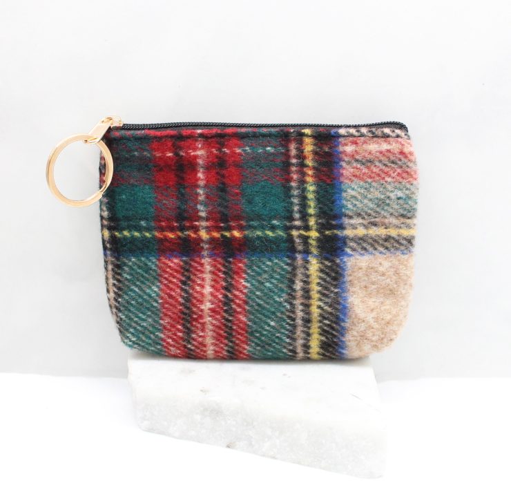 A photo of the Pretty Plaid Coin Purse product